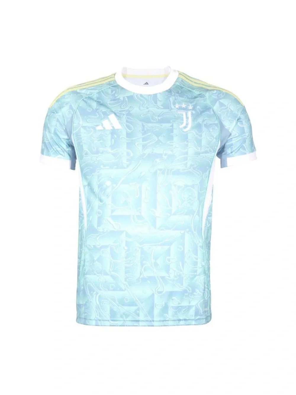 NWT Men’s Adidas Juventus 25-26 Away Jersey Blue/Yellow Size XXL